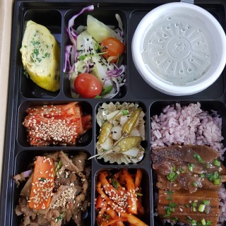 구례 노*회 관광도시락 400개납품